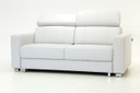 West Level Power Queen Size Loveseat Sleeper Soft Antique 0000 / 216/6 Chrome