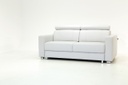 West Level Power Queen Size Loveseat Sleeper Soft Antique 0000 / 216/6 Chrome