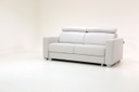 West Level Queen Size Loveseat Sleeper Soft Antique 4100 / 216/6 Chrome