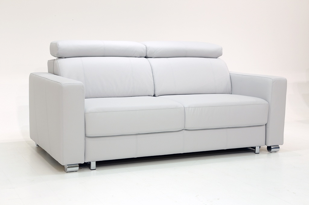 West Level Queen Size Loveseat Sleeper Soft Antique 4100 / 216/6 Chrome