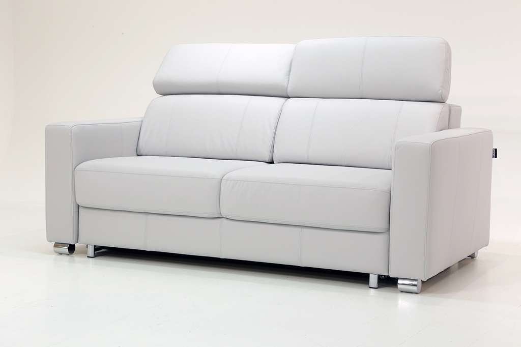 West Level Queen Size Loveseat Sleeper Soft Antique 4100 / 216/6 Chrome