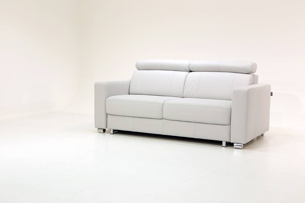 West Level Queen Size Loveseat Sleeper Soft Antique 4100 / 216/6 Chrome