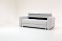 West Level Queen Size Loveseat Sleeper Soft Antique 4100 / 216/6 Chrome