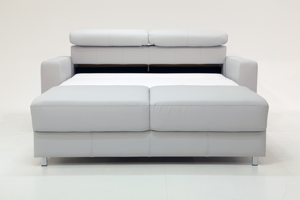 West Level Queen Size Loveseat Sleeper Soft Antique 4100 / 216/6 Chrome