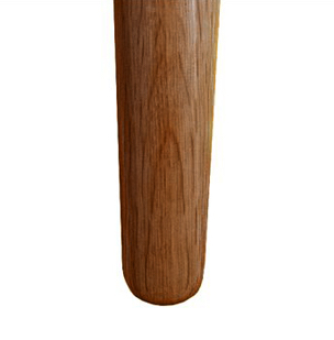 Legs 126/9 Walnut