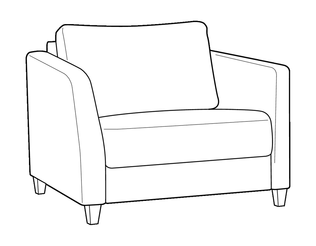 Monika Cot Chair Sleeper