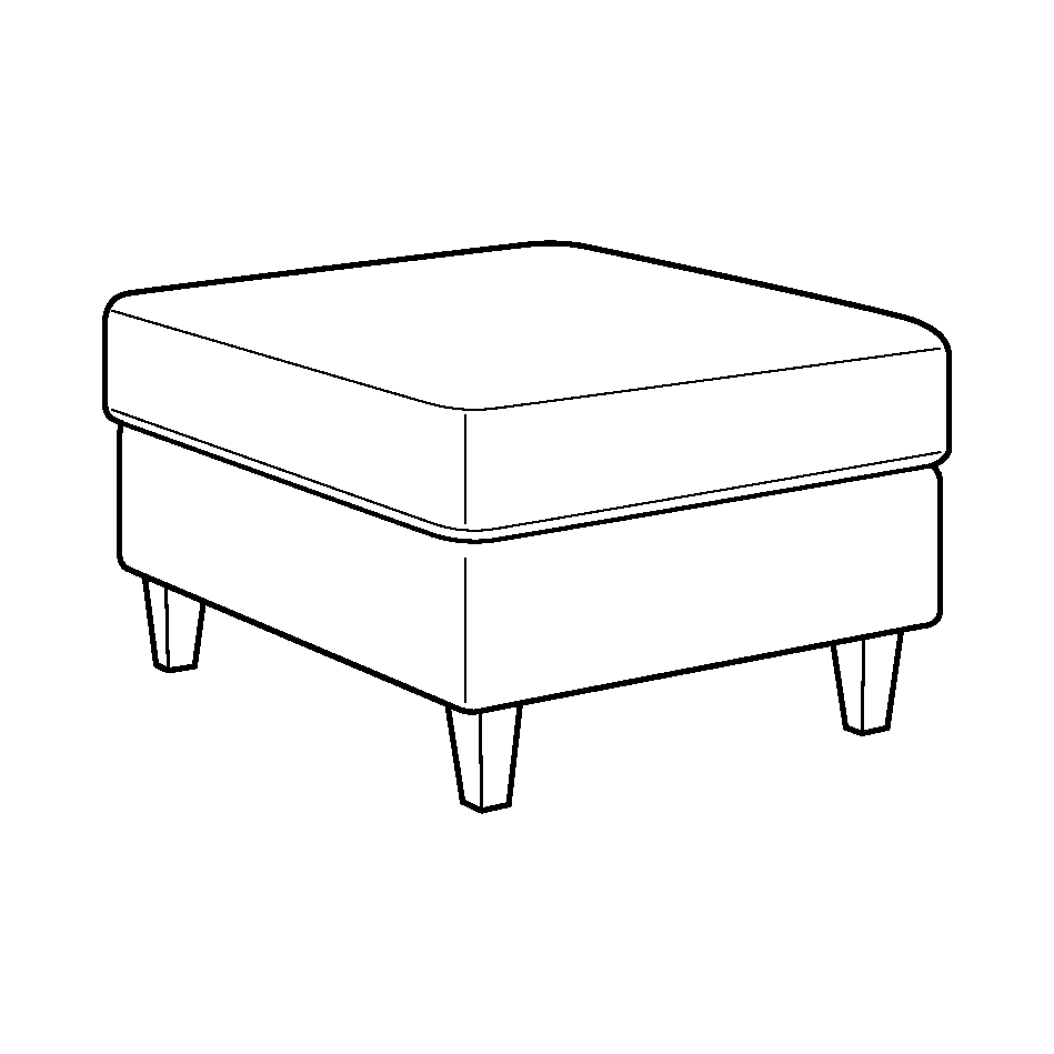 Flex Ottoman - Openable
