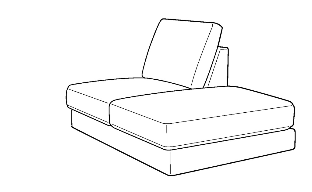 Capri RHF Chaise End