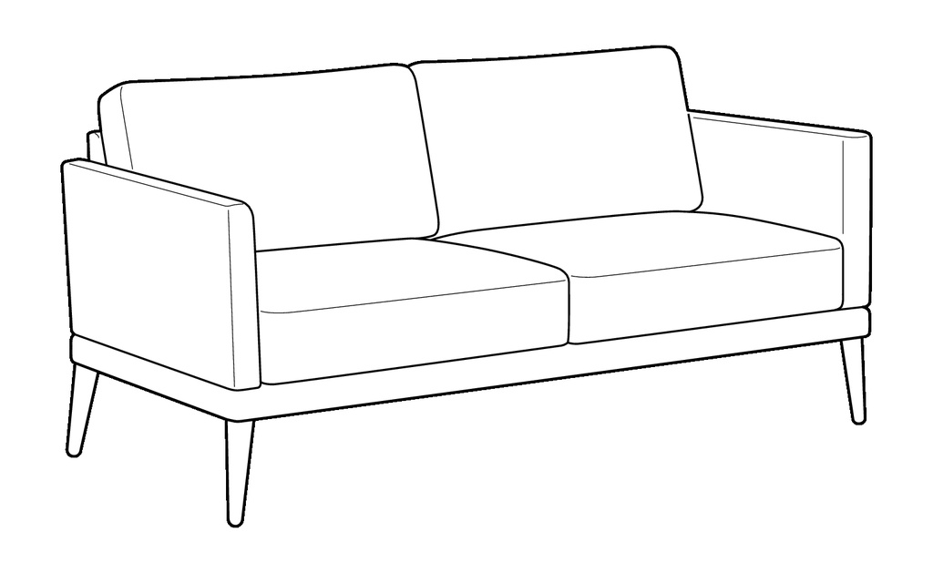 Viola Loveseat