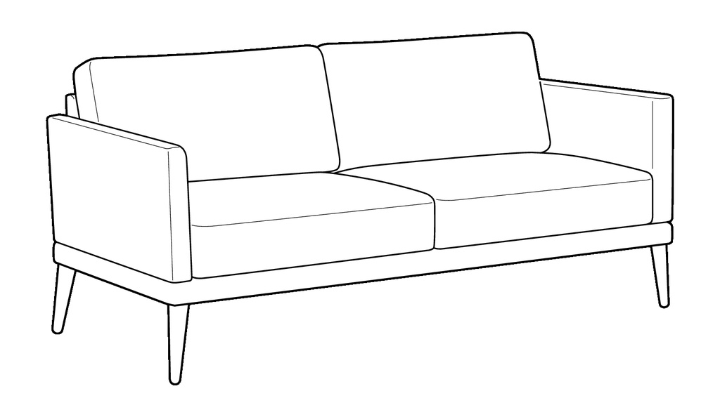 Viola Large Loveseat