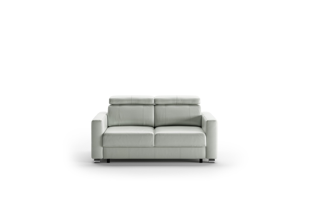 West Queen Loveseat Sleeper - Level/Manual - Soft Antique 4100 - 217/6 Chrome