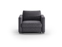 Fantasy Cot Chair Sleeper - Rene 04 - 217/6 Chrome