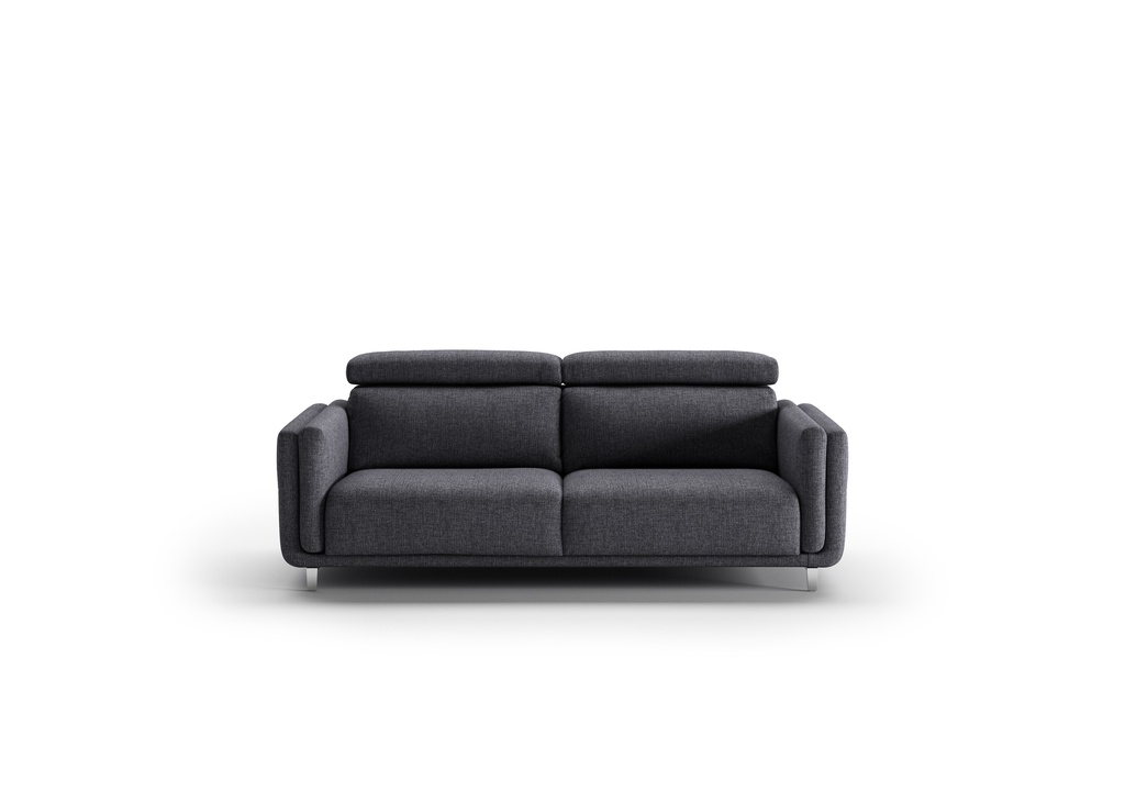 Paris King Sofa Sleeper - Rene 04 - 234/9 Chrome (DROP)