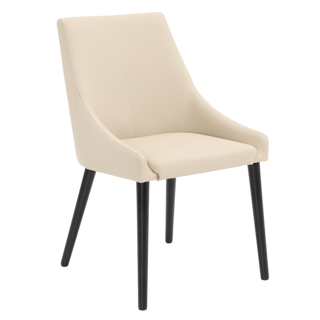Odense Dining Chair - Alfa 2080 - Black Birch Legs (DROP)