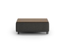 Functional Coffee Table - Oliver 515 - Walnut Table Top - Casters