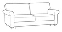 Casey Queen Loveseat Sleeper