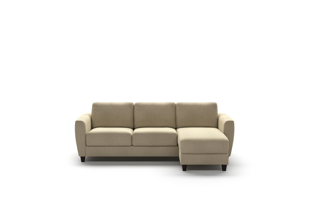 Harper Tapered Arm Full XL Sleeper Sectional (Reversible Chaise) Atlantic 03 - 104/9 Walnut