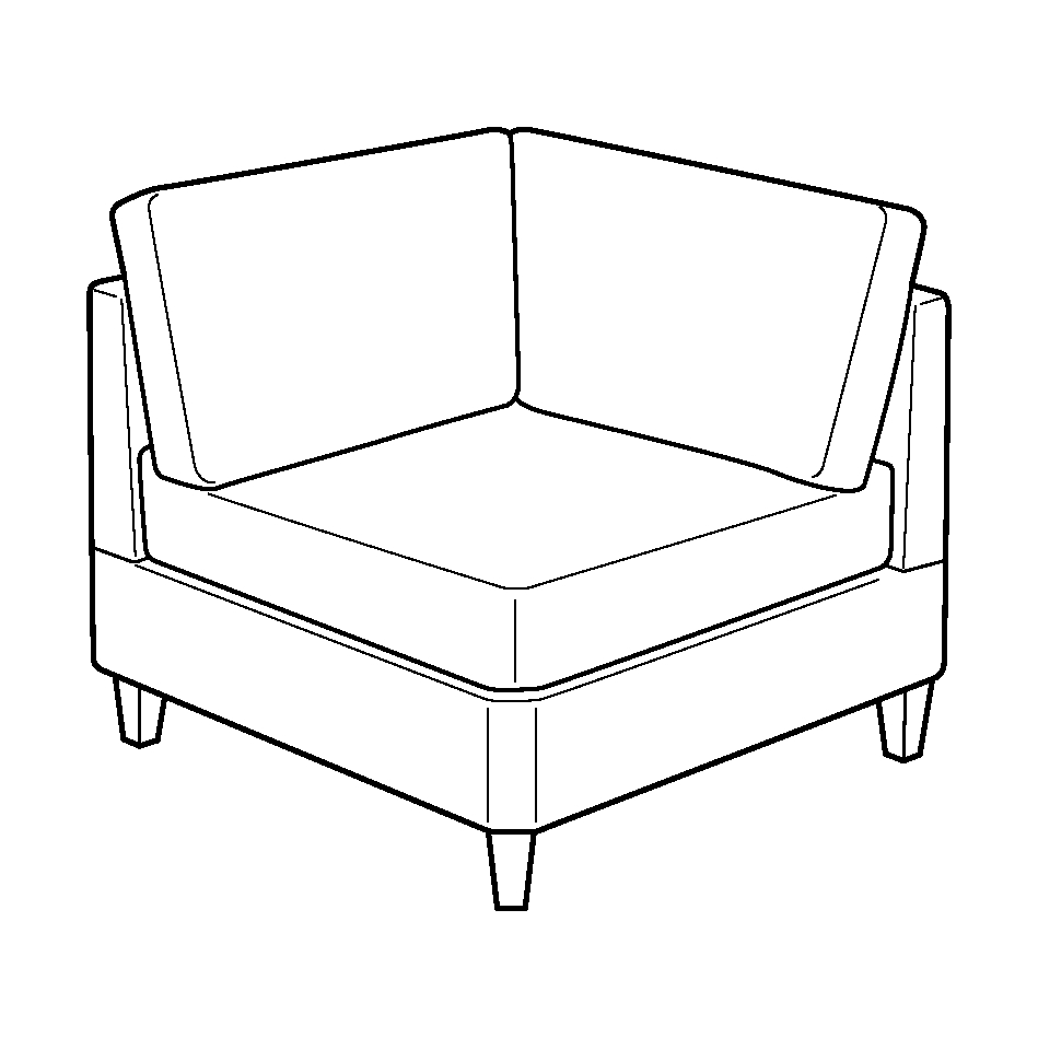Flex Square Corner Module