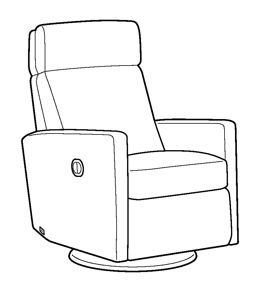 Track Recliner - Power