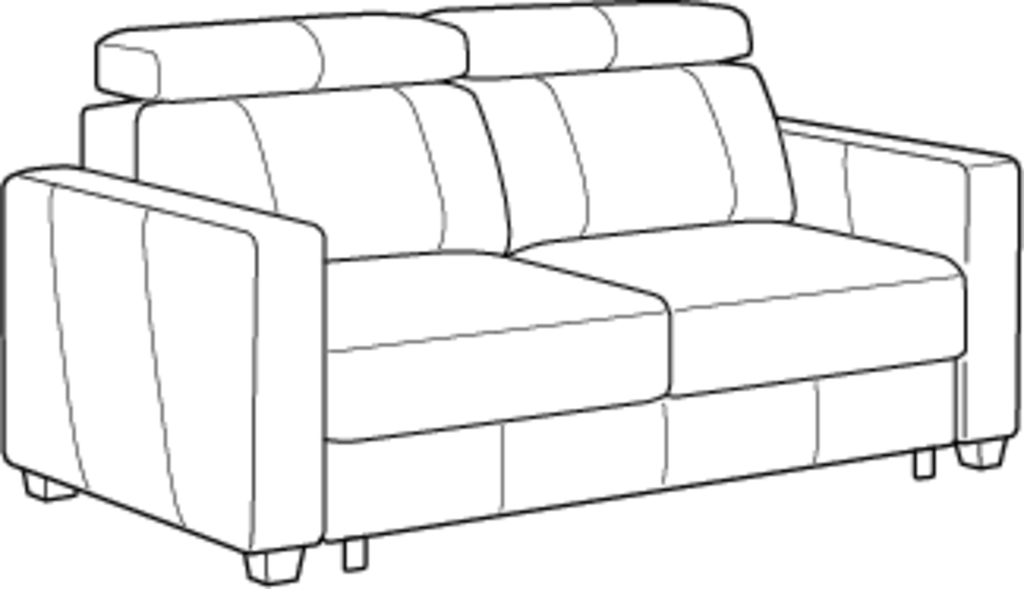 West Power Full XL Loveseat Sleeper
