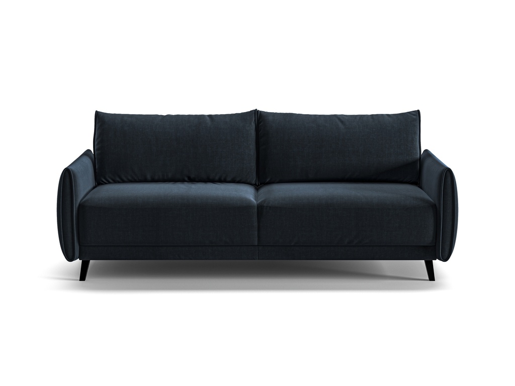 Dolphin Full XL Sofa Sleeper - Glamour 13 - 133/12 Black