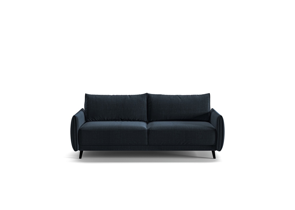 Dolphin Full XL Sofa Sleeper - Glamour 13 - 133/12 Black