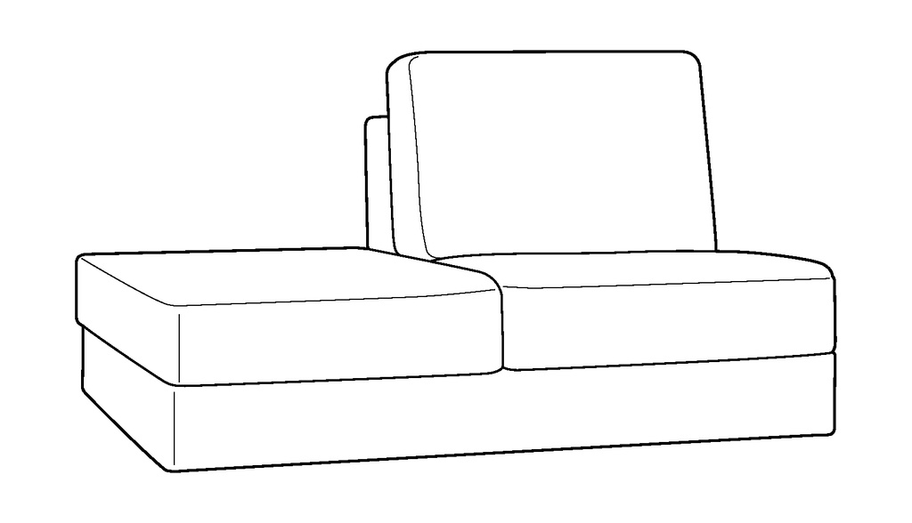 Saana Side Chaise LHF