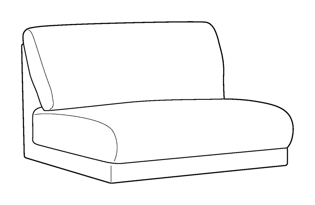 Joy Armless Chair