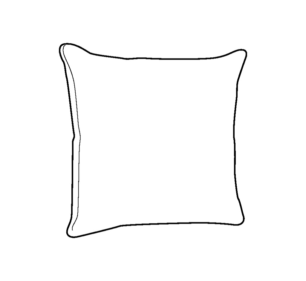 X38 Decorative Pillow 15" x 15"