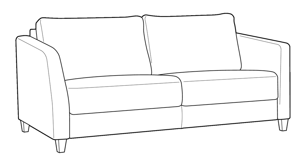 Monika Full XL Loveseat Sleeper