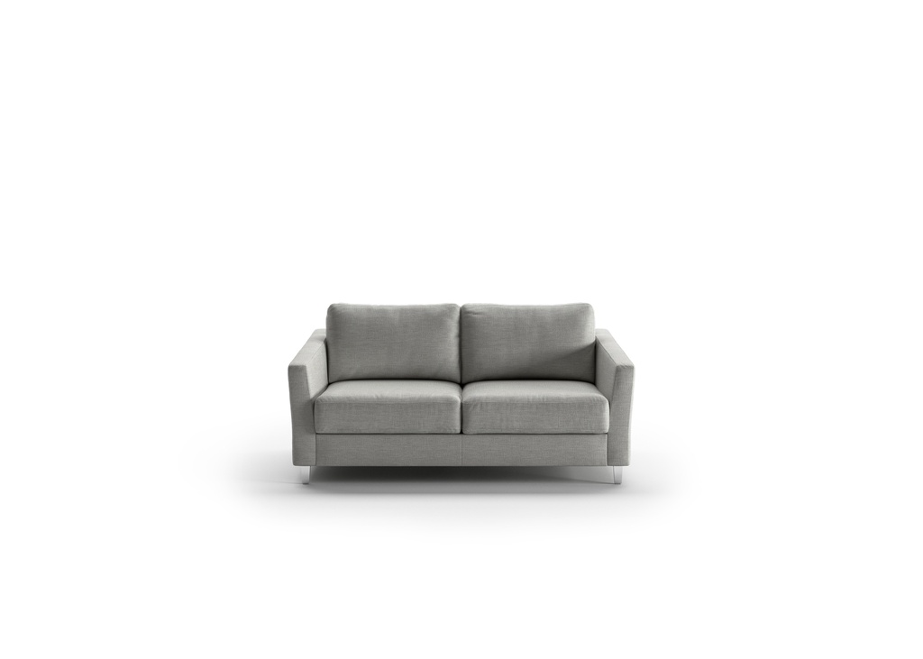 Monika Full XL Loveseat Sleeper - Oliver 173 - 234/9 Chrome (Lux)