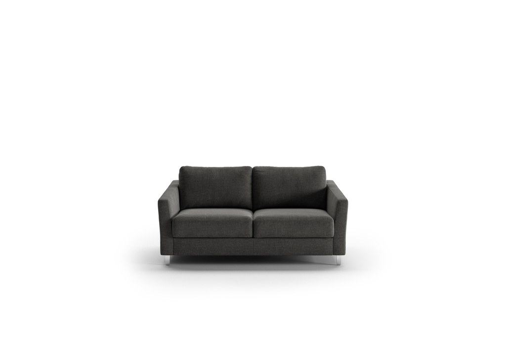Monika Full XL Loveseat Sleeper - Oliver 515 - 234/9 Chrome (Lux)
