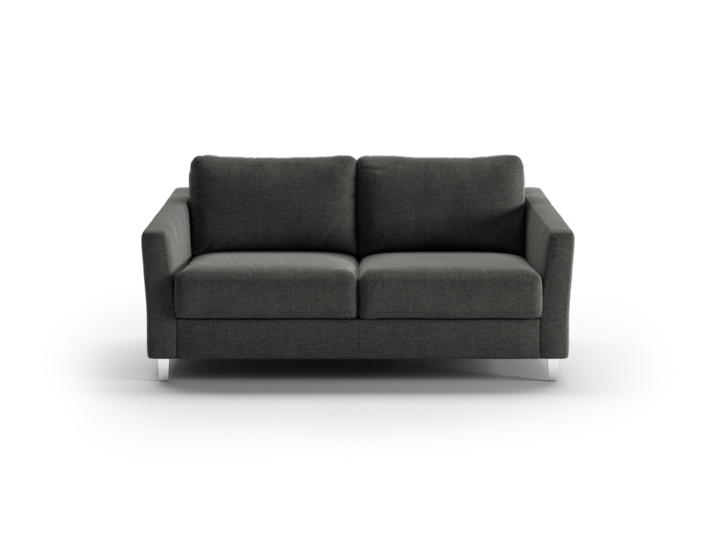 Monika Full XL Loveseat Sleeper - Oliver 515 - 234/9 Chrome (Lux)