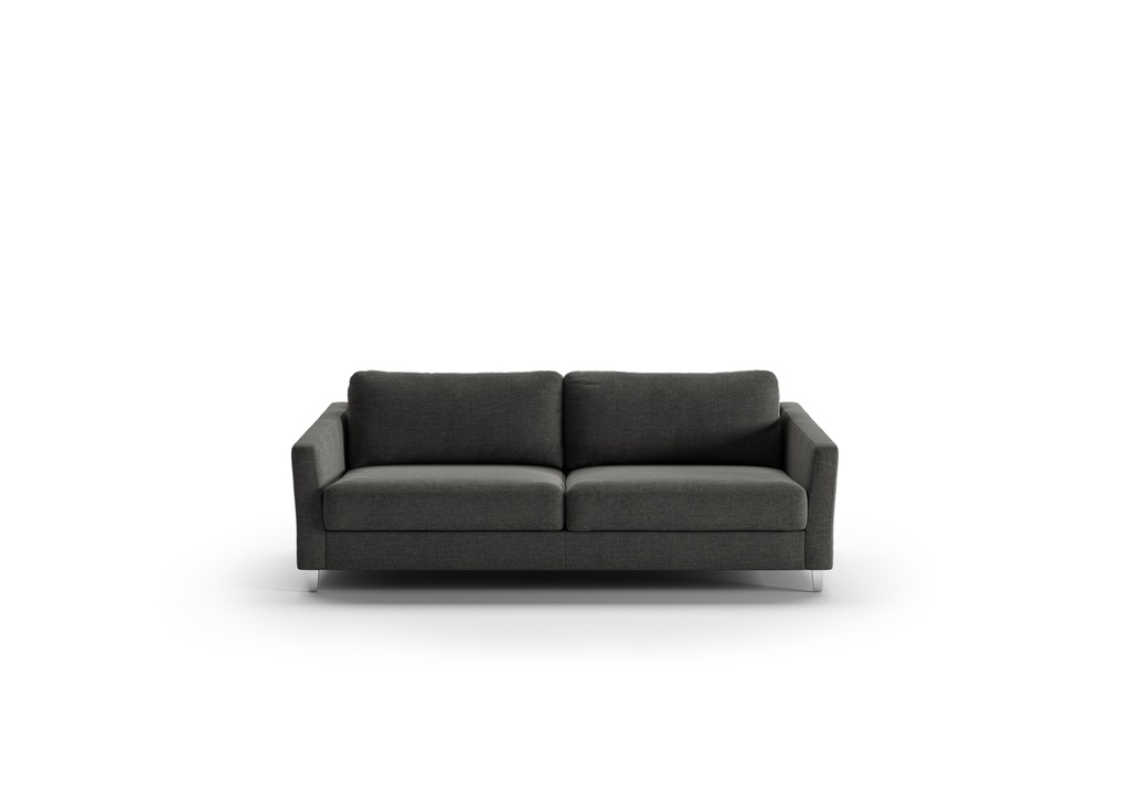 Monika King Sofa Sleeper - Oliver 515 - 234/9 Chrome (Lux)