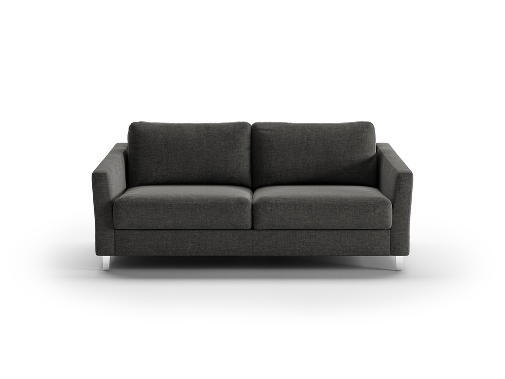 Monika Queen Loveseat Sleeper - Oliver 515 - 234/9 Chrome (Lux)
