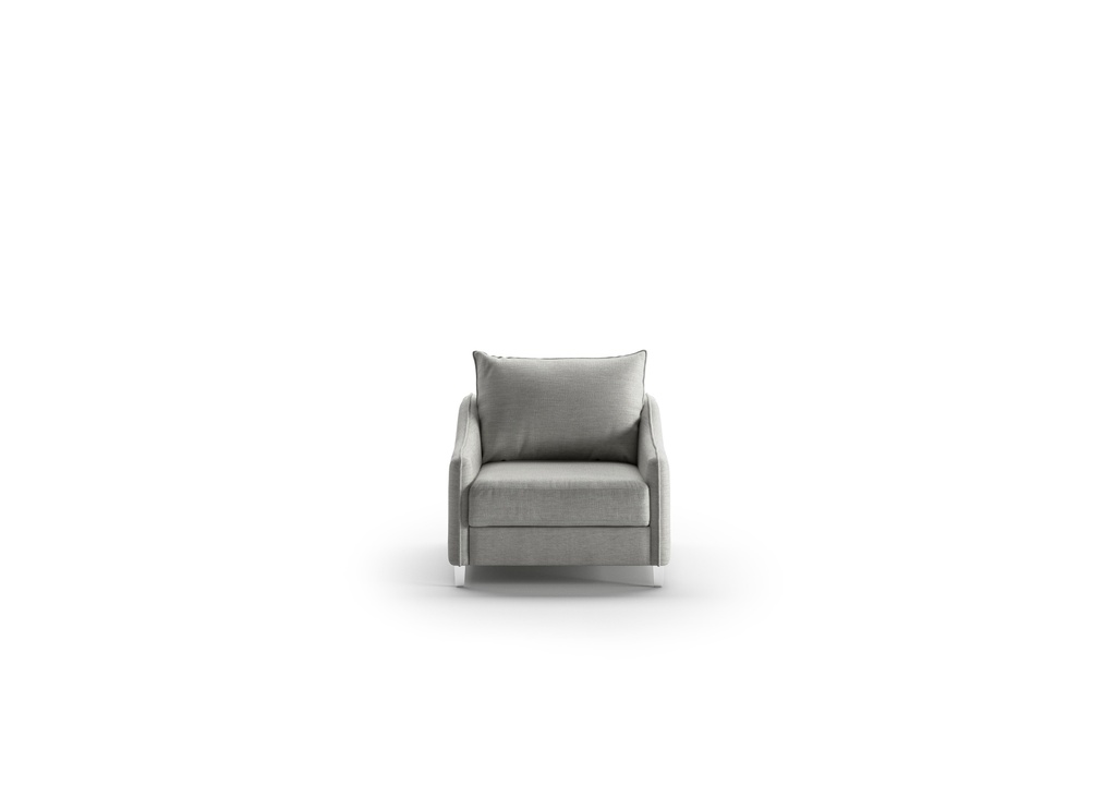 Ethos Cot Chair Sleeper - Oliver 173 - 234/9 Chrome (Lux)