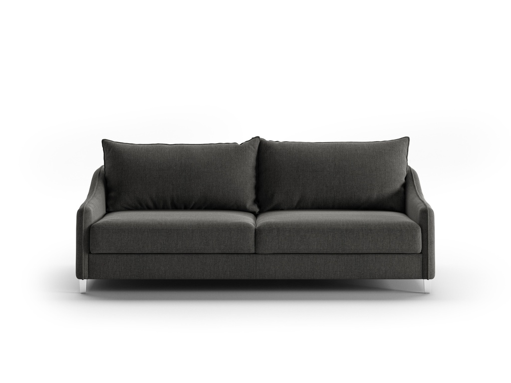 Ethos King Sofa Sleeper - Oliver 515 - 234/9 Chrome (Lux)