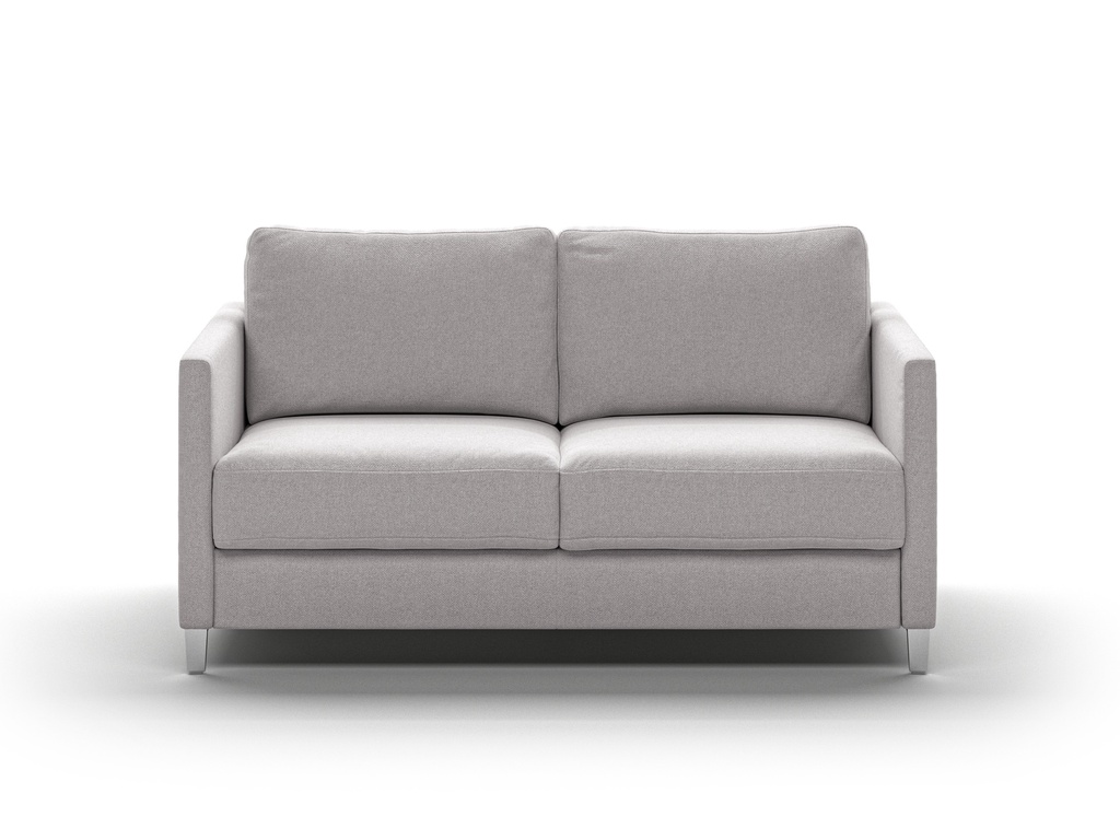 Elfin Full XL Loveseat Sleeper - Rene 01 - 234/9 Chrome (Lux)