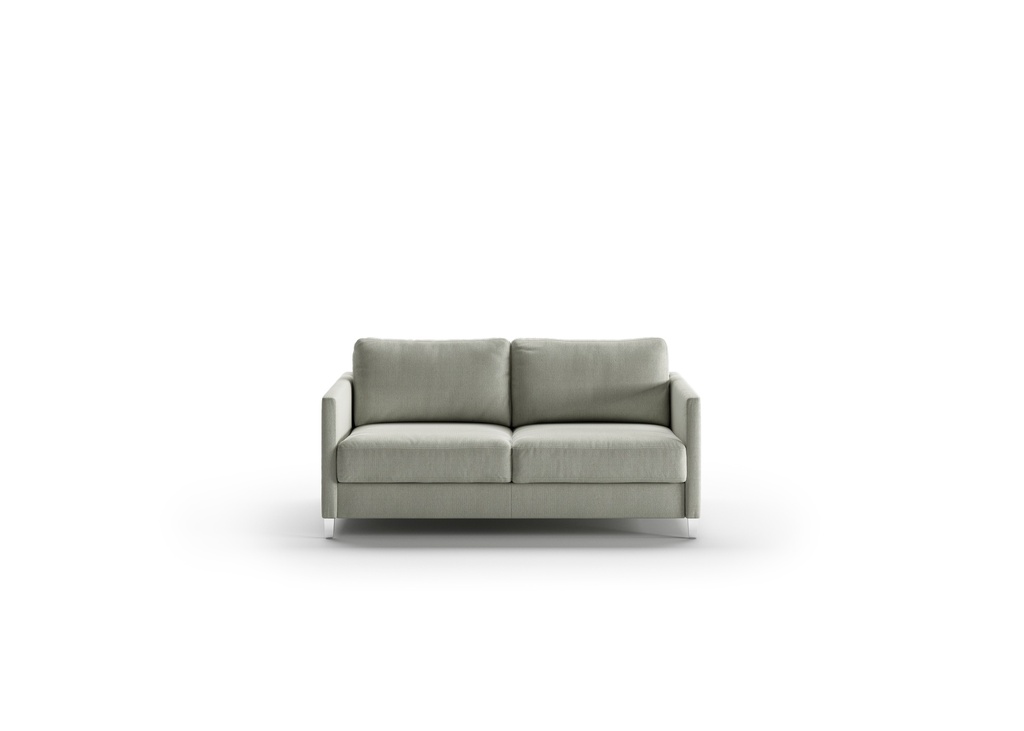 Elfin Queen Loveseat Sleeper - Rene 01 - 234/9 Chrome (Lux)