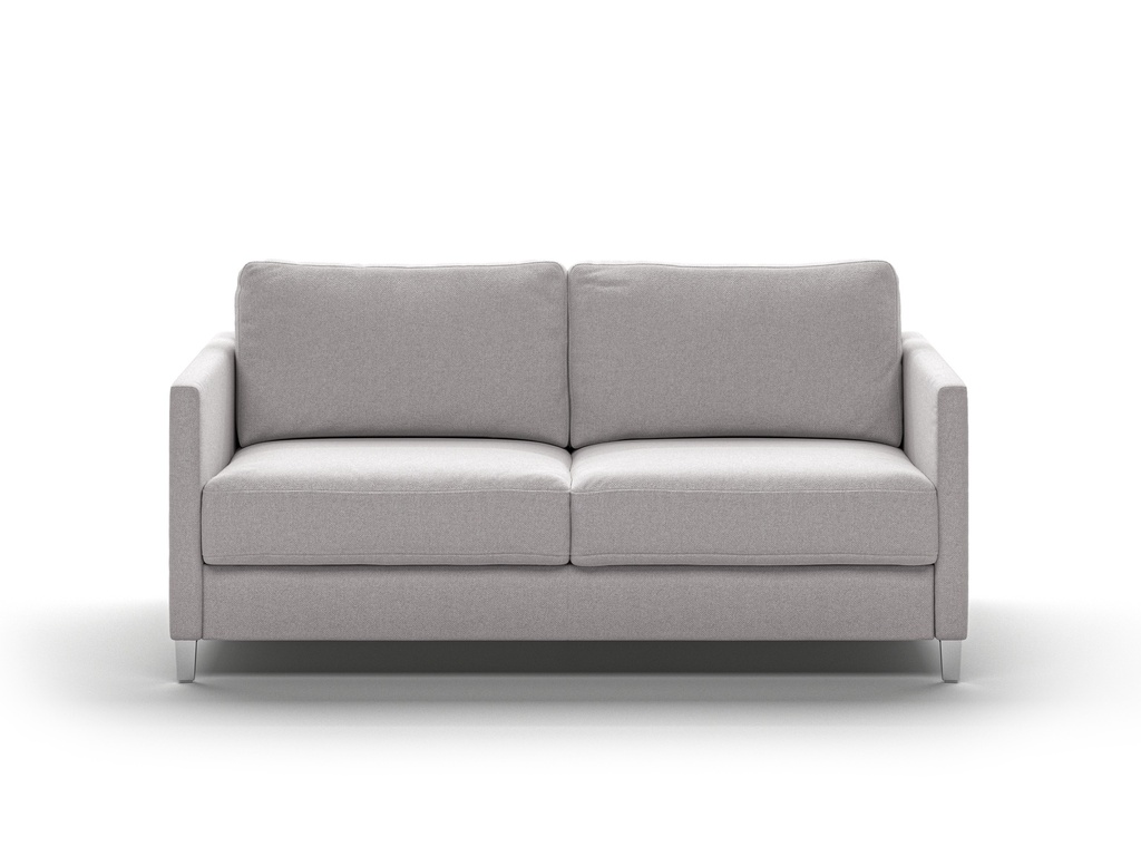 Elfin Queen Loveseat Sleeper - Rene 01 - 234/9 Chrome (Lux)
