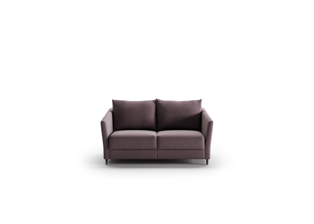 Erika Full XL Loveseat Sleeper - Luna 29 - 126/9 Walnut (Lux)