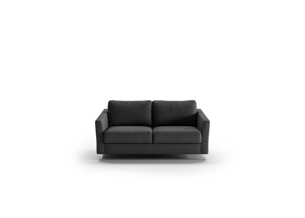 Monika Full XL Loveseat Sleeper - Loule 630 - 234/9 Chrome (Lux)