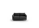 Monika Full XL Loveseat Sleeper - Loule 630 - 234/9 Chrome (Lux)