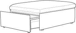Otto Sleeper Ottoman