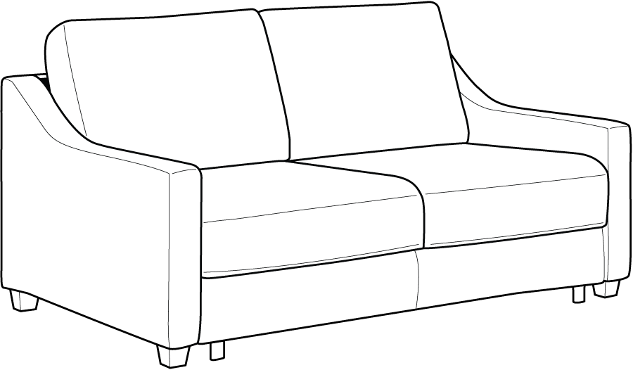 Nautica Queen Loveseat Sleeper
