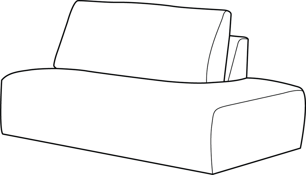 Kyoto Side Chaise RHF