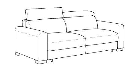 Elliot Queen Loveseat Sleeper