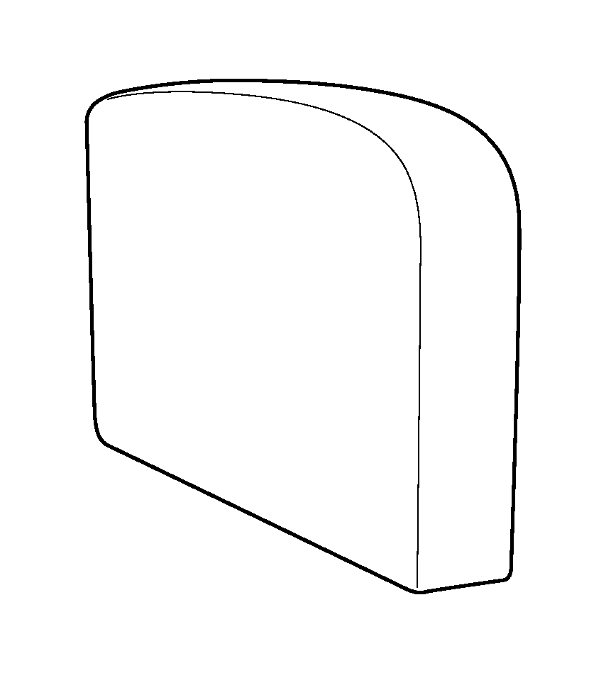 Moduli Curved Top Arm LHF