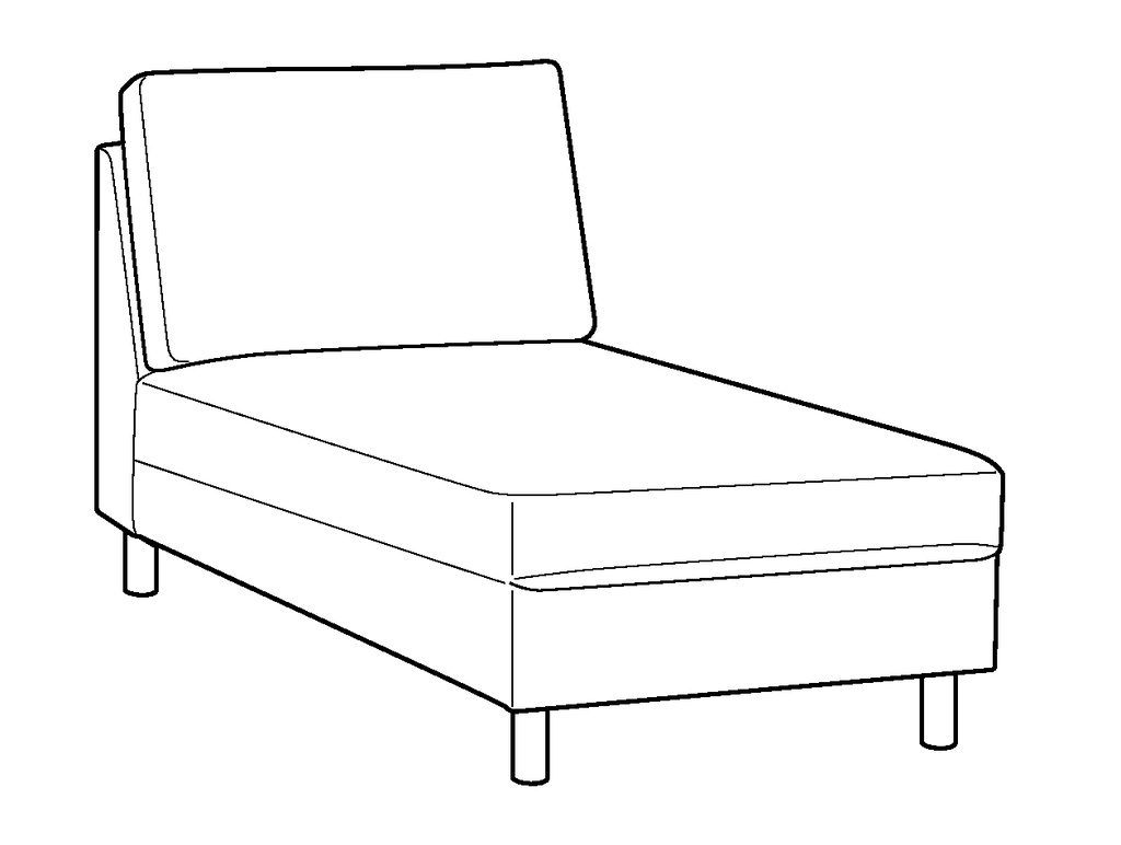 Moduli Jumbo Chaise