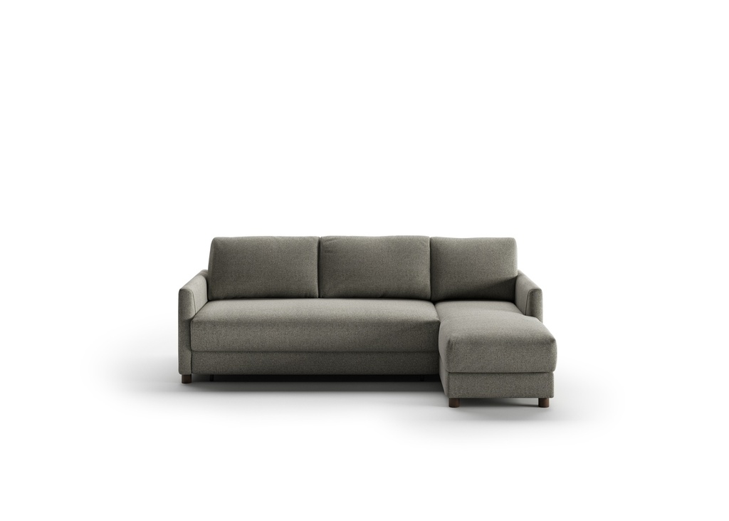 Pint LHF Loveseat Sleeper + RHF Chaise Openable Rene 03 - 110/6 Walnut